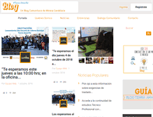Tablet Screenshot of blogtierramarilla.cl